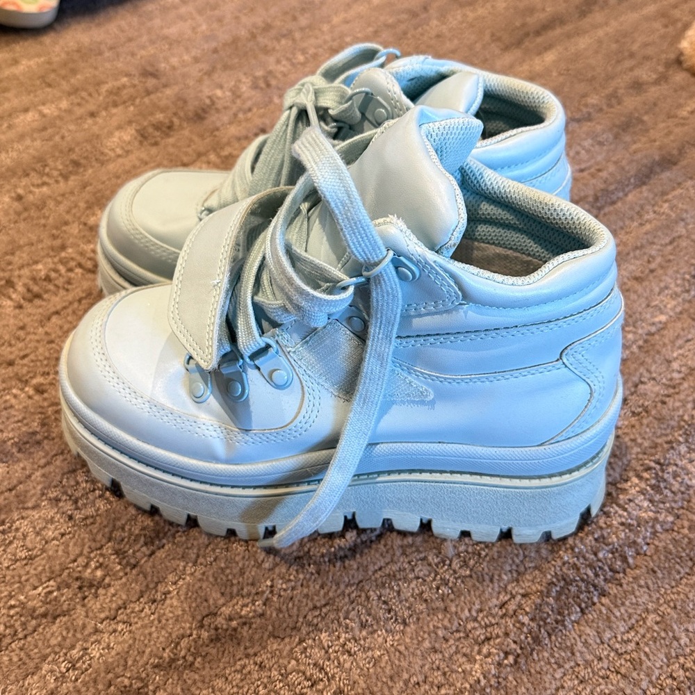 Jeffrey Campbell Top Peak Platform Sneakers - Picture 4 of 7
